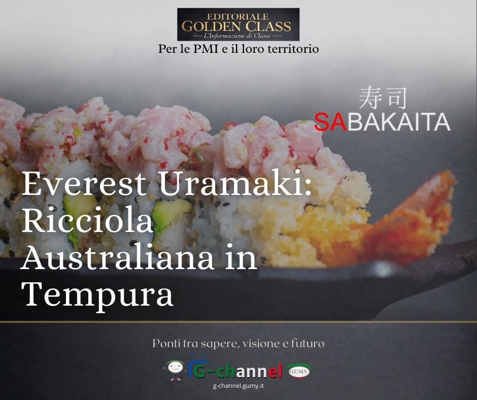 Everest: il nostro Uramaki iconico con ricciola australiana